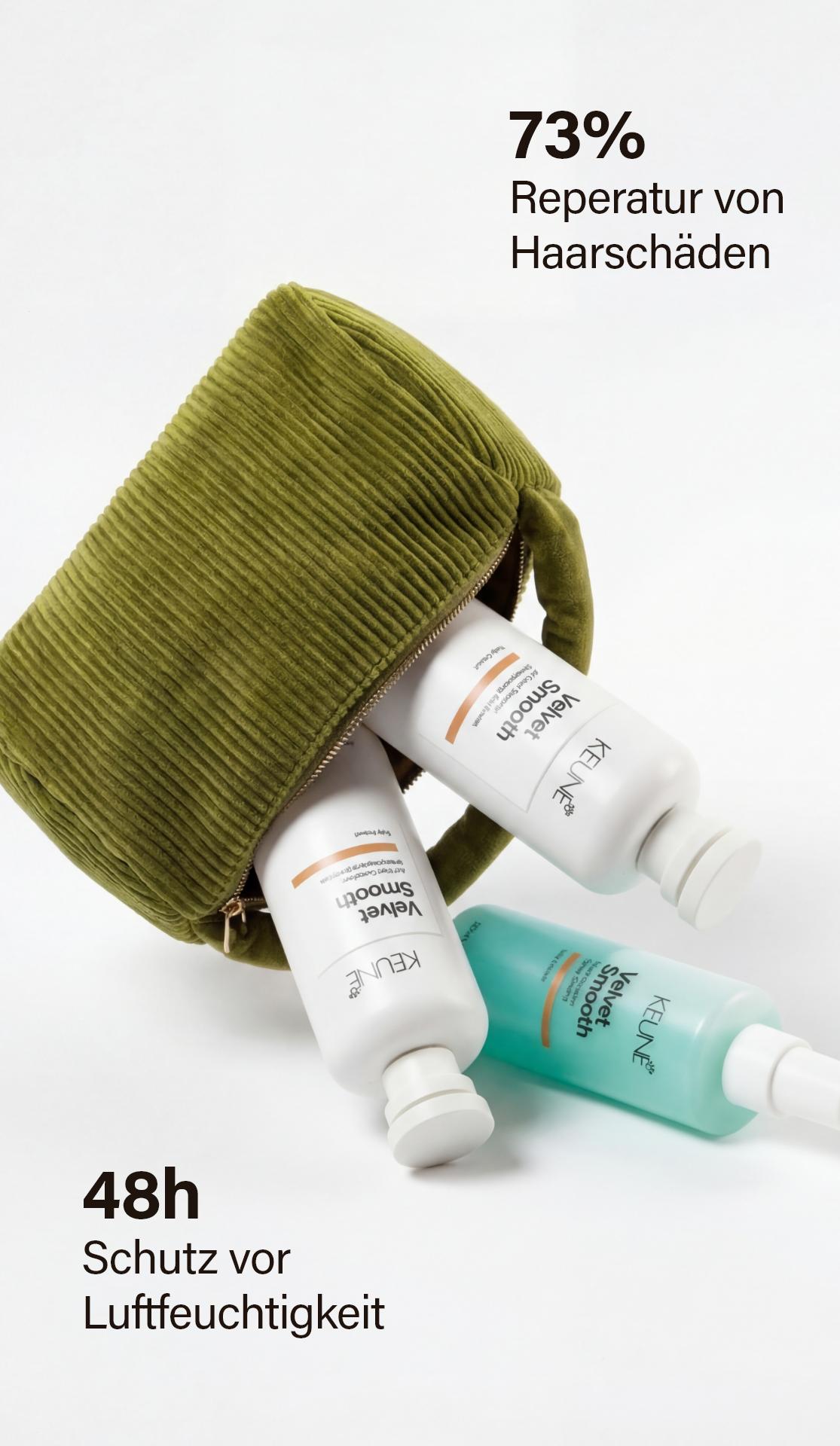 Velvet Smooth Maske von Keune: Erreiche glattes, seidiges Haar mit Biomimetischen Lipiden und Tulpenextrakt. Stärkt Dein Haar und beseitigt Frizz mit perfekter Haarmaske.