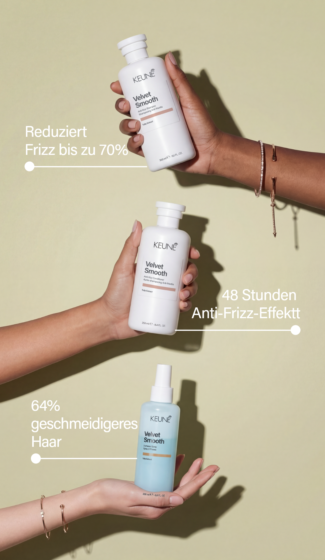 Velvet Smooth Maske von Keune: Erreiche glattes, seidiges Haar mit Biomimetischen Lipiden und Tulpenextrakt. Stärkt Dein Haar und beseitigt Frizz mit perfekter Haarmaske.